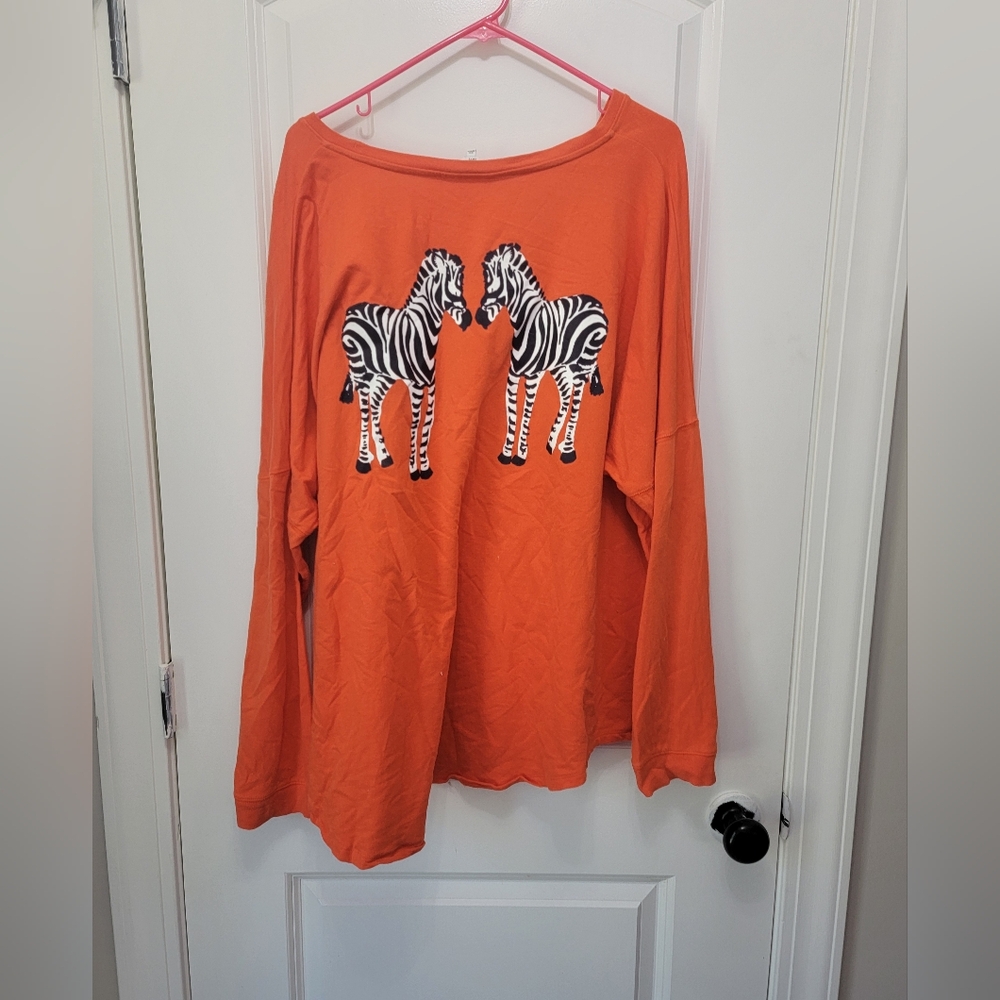 3xl Crown and Ivy Long Sleeve Top